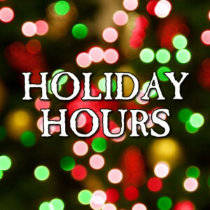 Holiday Hours